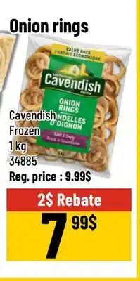 Mayrand Cavendish Fries Onion Rings offer