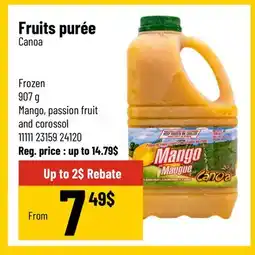 Mayrand Canoa Fruit Purée offer