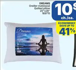 Rossy DREAMS Quilted pillow offer