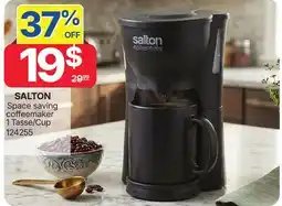 Rossy SALTON Space saving coffeemaker offer