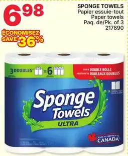 Rossy SPONGE TOWELS Paper towels offer