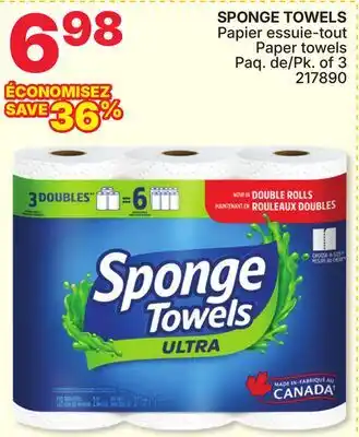 Rossy SPONGE TOWELS Paper towels offer