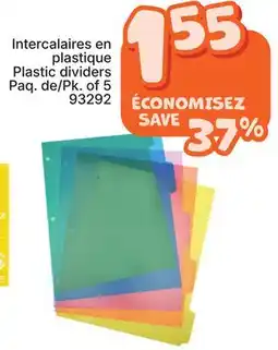 Rossy Plastic dividers offer