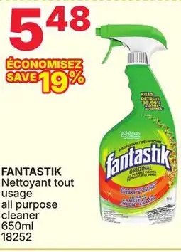 Rossy FANTASTIK all purpose cleaner offer