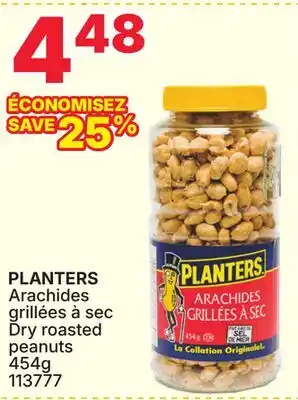 Rossy PLANTERS Dry roasted peanuts offer