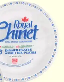 Rossy CHINET Asst. disposable plates offer