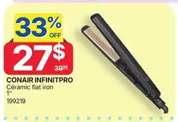 Rossy CONAIR INFINITPRO Céramic flat iron offer
