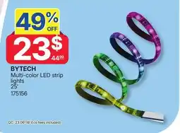 Rossy BYTECH Multi-color LED strip lights offer