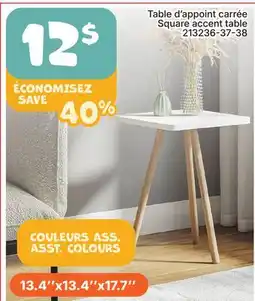 Rossy Square accent table offer