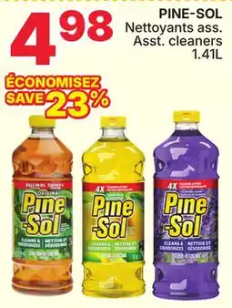 Rossy PINE-SOL Asst., cleaners offer