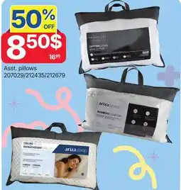 Rossy ARIZA SLEEP Asst. pillows offer