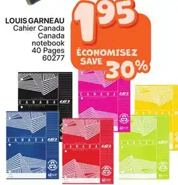Rossy LOUIS GARNEAU Cahier Canada offer