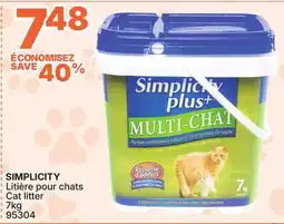 Rossy SIMPLICITY Cat litter offer