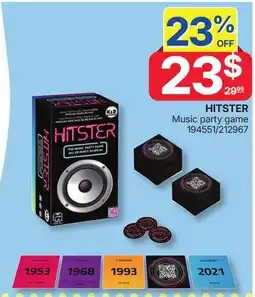 Rossy HITSTER Music party game offer