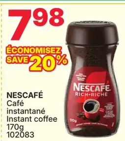 Rossy NESCAFÉ Instant coffee offer