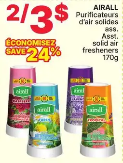 Rossy AIRALL Asst. solid air fresheners offer