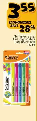Rossy BIC Asst. highlighters offer