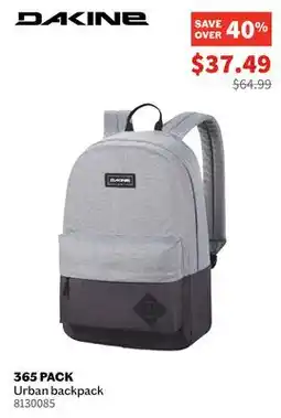 Sports Experts DAKINE 365 PACK Urban backpack offer