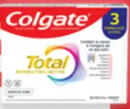 Walmart Colgate MaxFresh 3 x 150 mL or Total 3 x 120 mL toothpaste offer