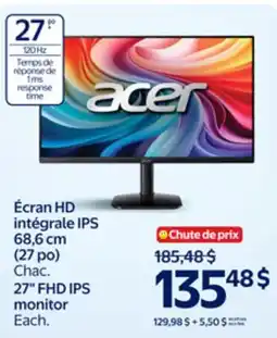 Walmart 27 FHD IPS monitor offer