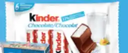Walmart Kinder Chocolate 6-pack offer