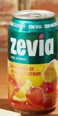 Walmart Zevia Strawberry Lemon Burst soda offer