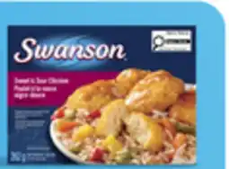 Walmart Swanson lasagna or sweet & sour chicken frozen entrees offer