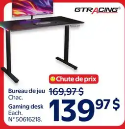 Walmart Gaming desk GTRACING offer