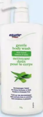 Walmart Equate lavender or aloe vera body wash offer