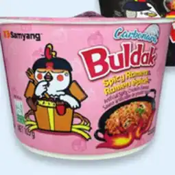 Walmart Samyang Buldak ramen noodles offer
