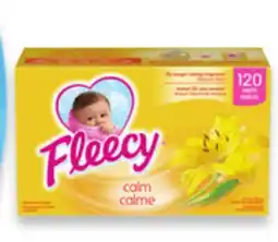 Walmart Fleecy fabric softener 2.6 L or dryer sheets 12s offer