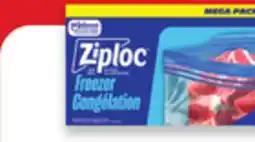 Walmart Ziploc sandwich or freezer bags mega pack offer