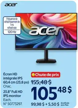 Walmart 23.8 Full HD IPS monitor offer
