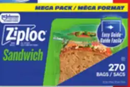 Walmart Ziploc sandwich bags mega pack offer