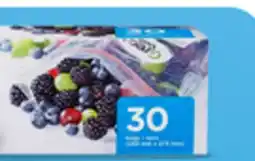 Walmart Great Value zipper seal freezer bags offer