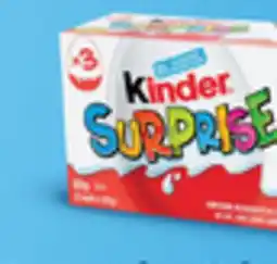 Walmart Kinder Surprise 3-pack offer