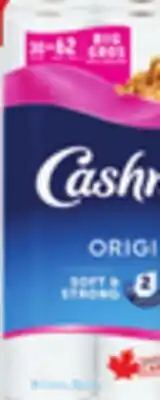 Walmart Cashmere Original bathroom tissue 30 = 62, 253 sheets offer