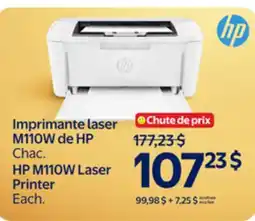 Walmart HP M11OW Laser Printer offer