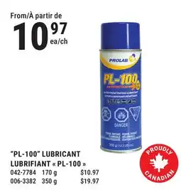 BMR PL-100 LUBRICANT offer