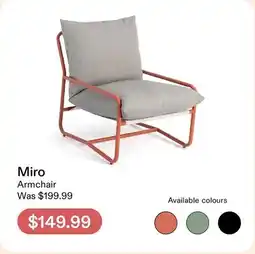 Club Piscine Miro Armchair offer