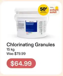 Club Piscine Chlorinating Granules offer