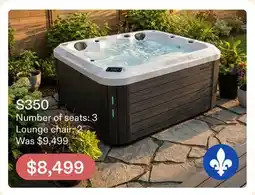 Club Piscine S350 Solstice Hot Tub offer