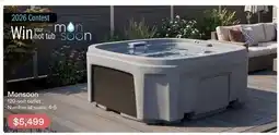 Club Piscine Monsoon Hot Tub offer