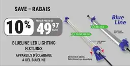 BMR Save 10% on Blueline LED lighting fixtures offer