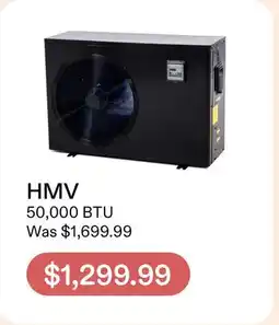 Club Piscine HMV Heat Pump offer