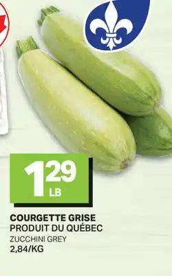 L'Intermarché COURGETTE GRISE | ZUCCHINI GREY offer