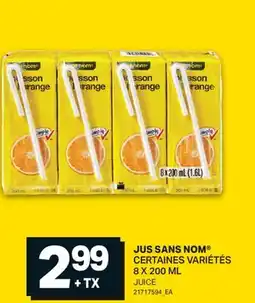 L'Intermarché JUS, 8 X 200 ML | JUICE offer