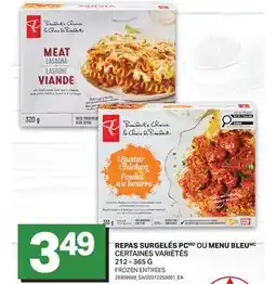 L'Intermarché REPAS SURGELÉS PC OU MENU BLEU | FROZEN ENTRÉES offer