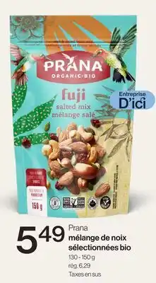 Avril Prana mélange de noix sélectionnées bio offer