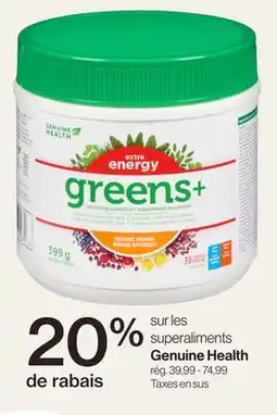 Avril les superaliments offer